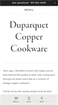 Mobile Screenshot of duparquet.com